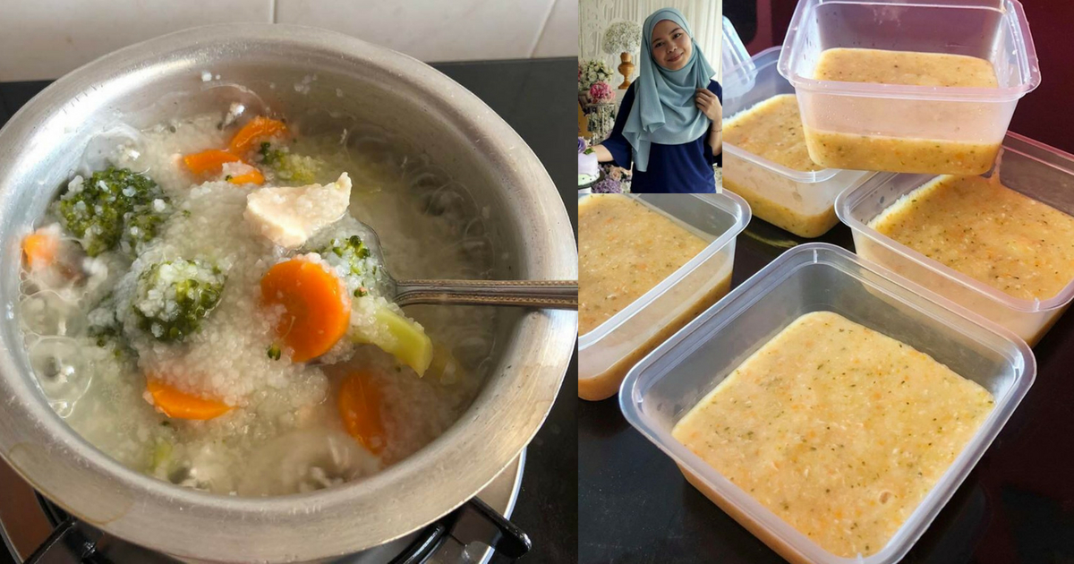 Buat Bubur Anak 10 Minit Dah Siap, Ibu Ini Kongsi Tipsnya. Sesuai Untuk Ibu Yang Sibuk Yang Nak Jimat Masa 17 Buat Bubur Anak 10 Minit Dah Siap, Ibu Ini Kongsi Tipsnya. Sesuai Untuk Ibu Yang Sibuk Yang Nak Jimat Masa