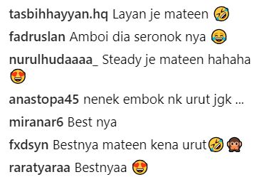Yana Samsudin Nak Berurut, Netizen Terhibur Gelagat Mateen Potong Turn. Tak Nangis, Siap Tukar Posisi Lagi 14 Yana Samsudin Nak Berurut, Netizen Terhibur Gelagat Mateen Potong Turn. Tak Nangis, Siap Tukar Posisi Lagi