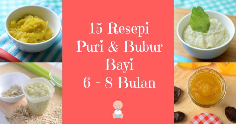 Puri & Bubur Makanan Awal Bayi. Panduan Resipi Gabungkan Bijirin, Sayur & Buah