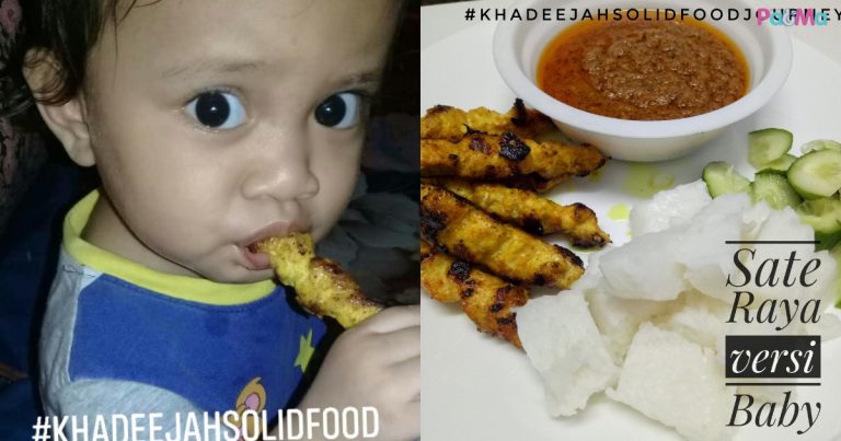 Resipi Satay Versi Baby Bersama Kuah Kacang Boleh Tambat Selera Makan Si Kecil