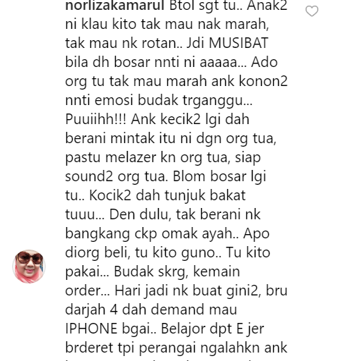 "Dengan Anak Tak Boleh Cakap Pusing-Pusing, Mereka Tak Faham" Ozlynn Kongsi Cara Disiplinkan Anak 14 “Dengan Anak Tak Boleh Cakap Pusing-Pusing, Mereka Tak Faham” Ozlynn Kongsi Cara Disiplinkan Anak
