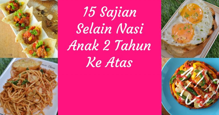 Anak Tak Suka Nasi, Ubah Cara Memasak. Olah Sumber Karbohidrat Lain