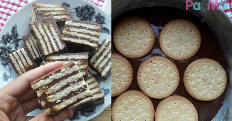 Bukan Kek Batik Tapi Sediakan Puding Biskut Marie Untuk Anak, Tetamu Pun Boleh Tumpang Sekaki!