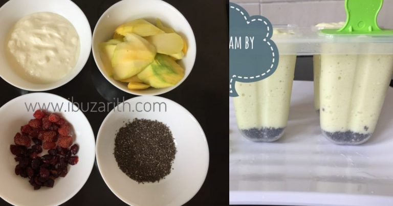 Ais Krim Mangga Homemade Kuatkan Antibodi Anak. Kaya Vitamin C