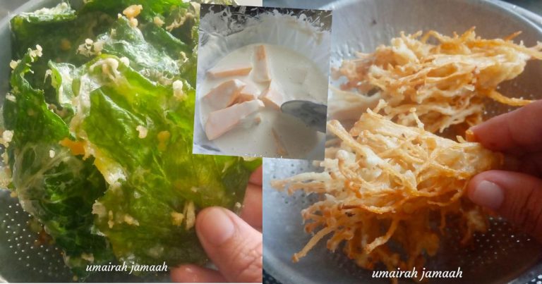 Idea Kudapan Berasaskan Sumber Sayuran. Sihat Untuk Anak & Tiada Perasa Tambahan