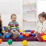 Kids playing in the room