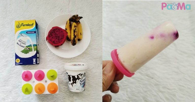 Layan Anak-Anak Makan Aiskrim Homemade, Hujung Minggu Boleh Sediakan Fruit Yogurt Popsicle Terangkat Ni!