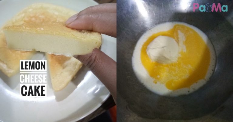 Tak Payah Beli, Sediakan Kek Sendiri Pada Anak, Lemon Cheese Cake Rasa Sama Macam Kedai!