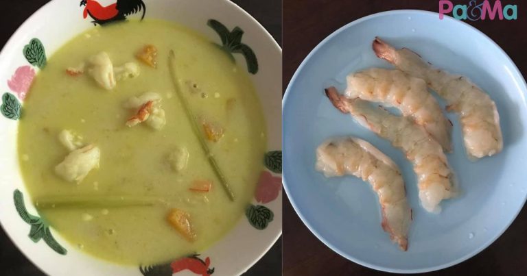 Tak Ada Santan Pun, Guna Cream Cheese Dalam Udang Masak Lemak Labu Versi Bayi, Sedap!