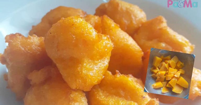 Sedapnya Lembut & Gebu, Cucur Labu Gluten Free Untuk Minum Petang, Anak-Anak Makan Berebut!