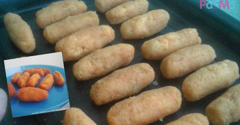 Bukan Nugget Tapi Jejari Keledek Buat Anak Senang Nak Makan, Guna 2 Bahan Saja!