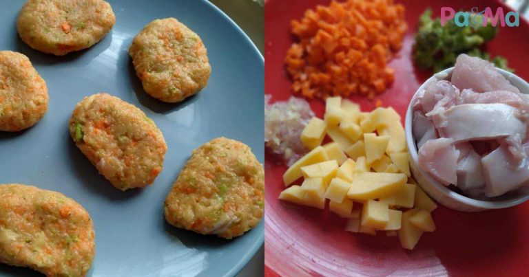 Bila Anak Tolak Nasi, Jangan Minum Susu Je, Cuba Buatkan Homemade Veggie Nugget Ni!