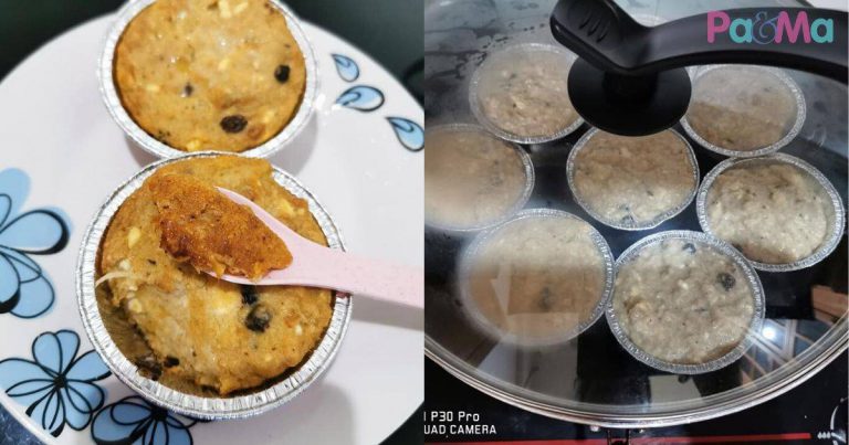Puding Roti Tanpa Oven, Guna Kuali Je, Tak Sampai 10 Minit Anak Dah Boleh Makan!