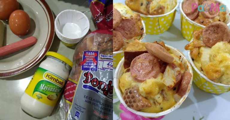 Resipi Cuppiza Sarapan Anak Super Pantas, Boleh Jimat Masa Mama, Guna Lebihan Roti Je!