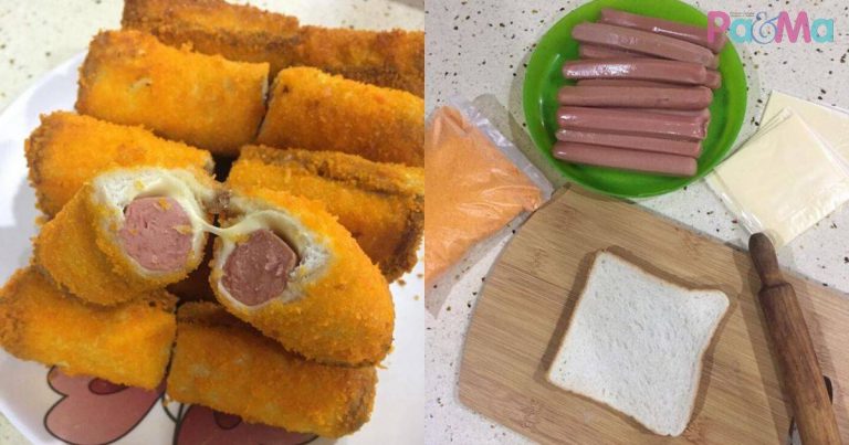 Layan Selera Anak Di Hujung Minggu, Sosej Roll Cheese Buat Anak Makan Sampai Licin!