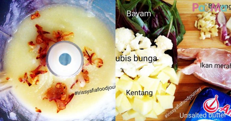 Tak Perlu Nasi, Gantikan Kentang Untuk Bubur Anak, Resipi Kentang Dengan Ikan Merah Ni Terbaik!