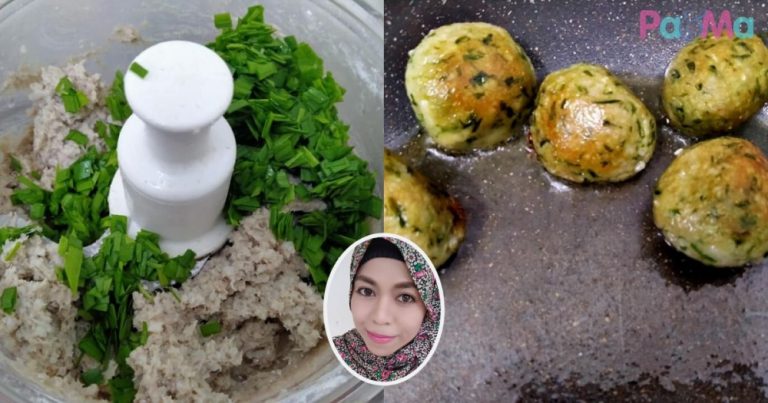 Bagi Anak Protein Lebih Sikit, Bebola Ikan Sayur Kucai Ni Paling Mudah Nak Buat!