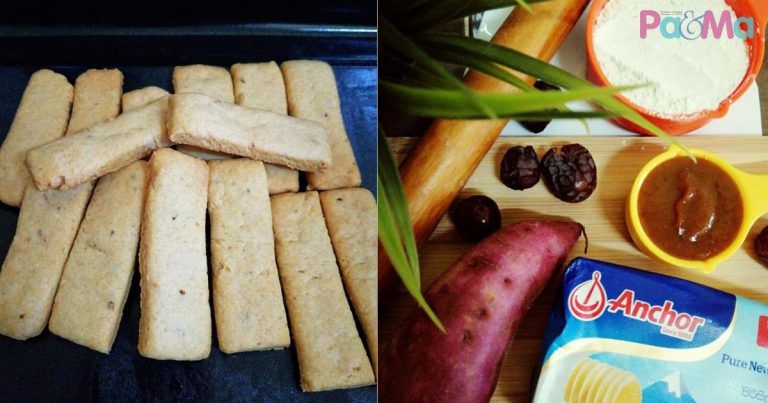 Anak Nak Makan Kudap-Kudap, Tak Payah Beli, Cuba Biskut Jejari Kurma Dan Kentang 4 Bahan Ni Je!
