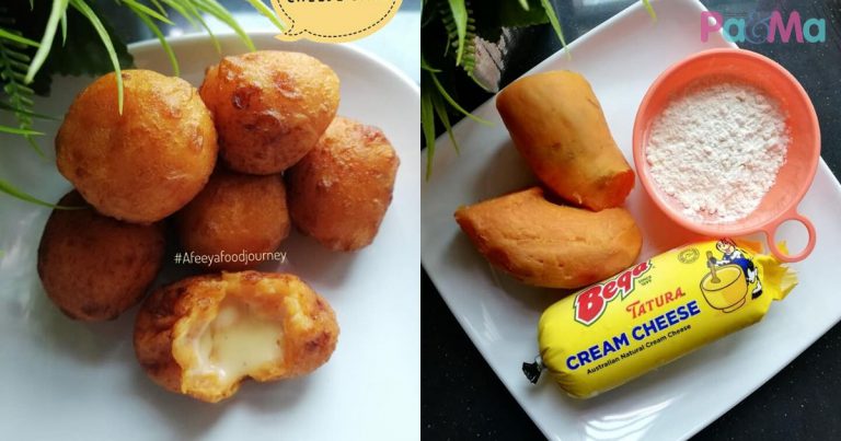 Sweet Potato Cheese Ball, Manis Semulajadi & Cair Di Mulut, Buat Anak Teruja!