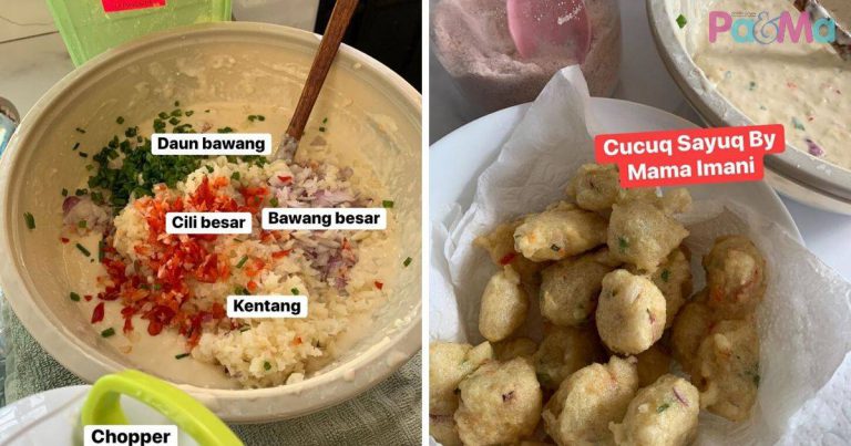 Jimat Stok Sedia Ada, Sediakan Cucur Sayur Anak, Lengkap Semua Nutrisi!