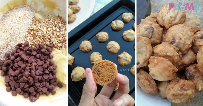 Buat Coklat Chip Ala-Ala Famous Amos, Rasa & Tekstur Sama, Confirm Jadi!