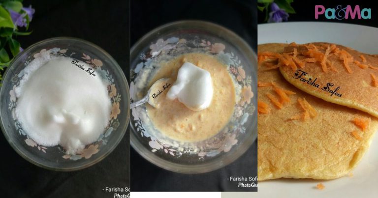 Fluffy Carrot Pancake Versi Bayi, Gebu & Lembutnya Lain Macam, Ibu Ni Kongsi Resipi!