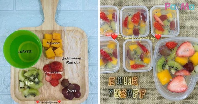 Tak Perlu Sarat, Agar-Agar Dengan Buah, Dessert Ringkas Untuk Anak!