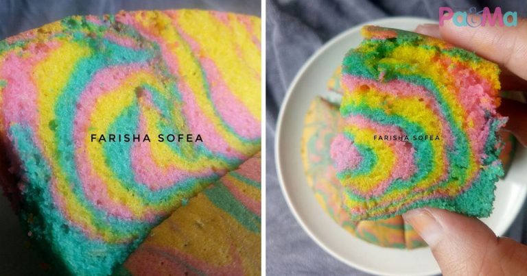 Belanja Anak Kek Sedap, Buatkan Kek Marble Nestum, Sedap Lembut & Terlajak Gebu!