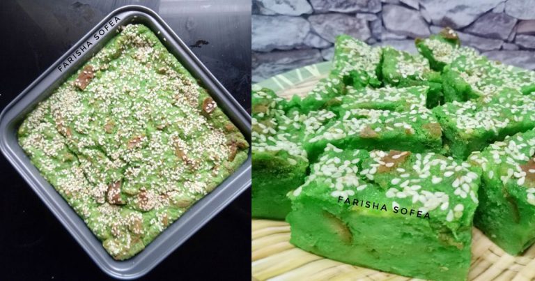 Roti Dah Nak Expired, Jangan Bazir. Boleh Cuba Resipi Bingka Roti Pandan Ni