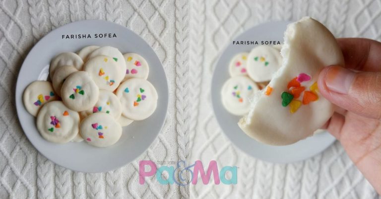 Tak Sempat Bawa Beraya, Biskut Susu 2 Bahan Ni Punya Sedap Dimakan. Licin!