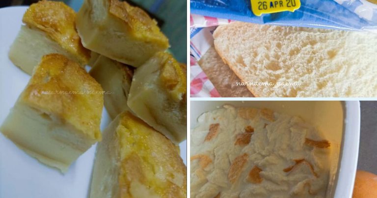 Roti Nak Tamat Tempoh Jangan Dibuang, Buat Bengkang Roti Guna Sukatan Cawan Je, Padu Rasa Dia!