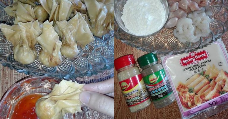 Guna Kulit Popia Je Buat Wantan, Paling Cepat & Sedap. Rangup Bila Makan!