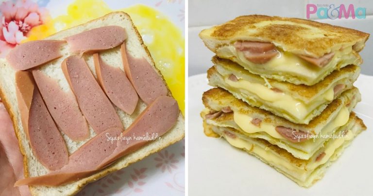 Mudahnya Buat Pizza Guna Roti Sandwich, Cuma Perlu 4 Bahan, Sedap!