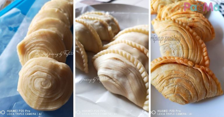 Step By Step Buat Karipap Pusing Rangup & Sedap, Ikut Cara Ni Je, Gerenti Jadi!