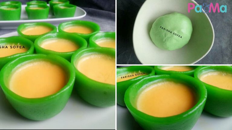 Sedapnya Kuih Telaga Emas Ni, Nak Buat Pun Mudah, Guna Sukatan Cawan Je!