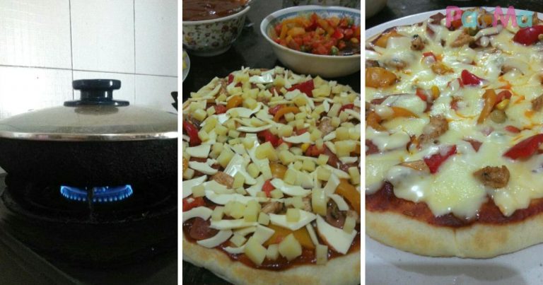Tak Perlu Oven Pun, ‘Pizza Kuali’ Ni 100 Peratus Masak Atas Api Je, Padu!