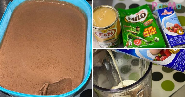 Aiskrim Baskin Robbin Buatan Sendiri, Guna 3 Bahan Sahaja, Serius Sedap!