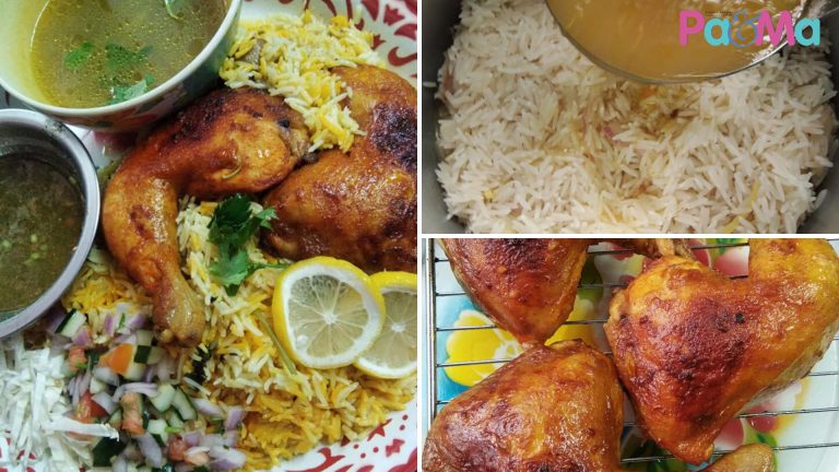 Cara Paling Senang Masak Nasi Arab, Ibu Ni Kongsi Resipi Lengkap Step By Step, Patutlah Viral!