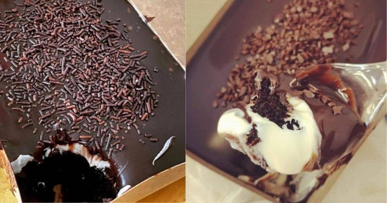Kek Coklat Tornado Leleh. Rasa Lemak Cheesenya Sungguh Mengancam!