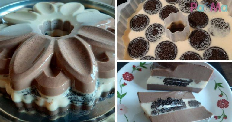 Mudah Sangat Nak Buat, Puding Milo Oreo Jelita Super Sedap Untuk Raya!