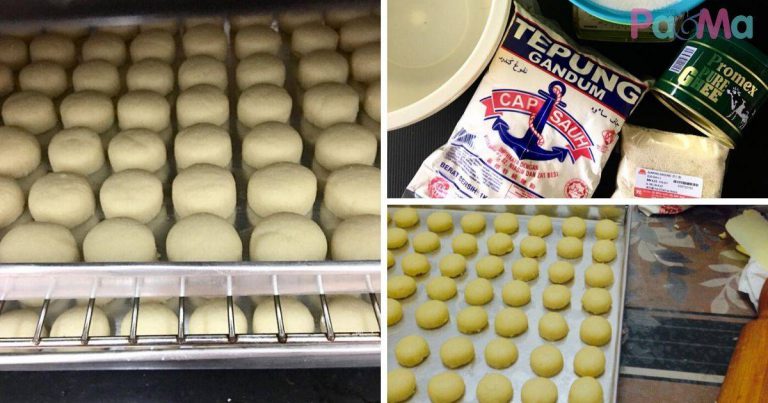 Gaul & Terap Saja, Mudahnya Buat Biskut Suji Badam Ni, Guna 4 Bahan Ringkas!