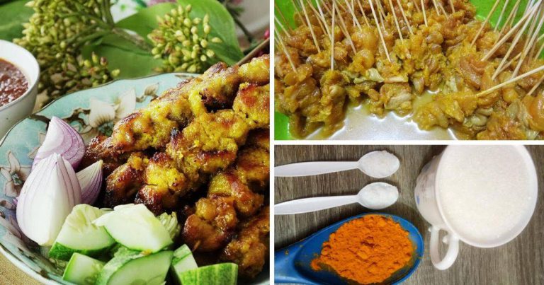 Resipi Sate Paling Simple Nak Buat! Rasa Sedap Hidang Masa Raya, Anak Pun Suka!