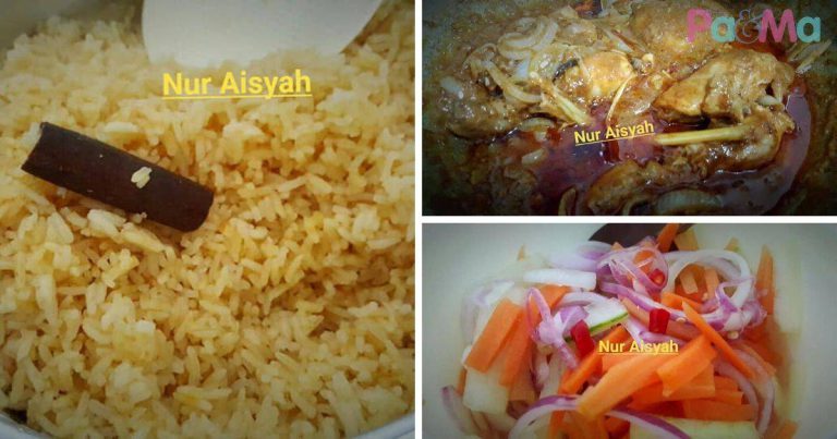 Nasi Tomato Dan Ayam Masak Merah Orang Kahwin, Paling Sedap, Cepat & Senang, Ini Rahsianya!