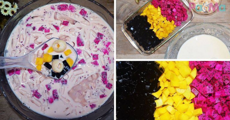 Koktail Laici Buah Naga, Simple Tapi Terangkat, Serius Sedap!