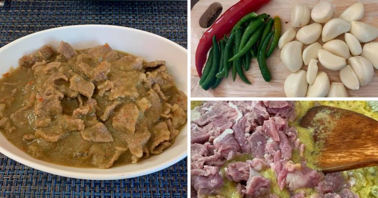 Resipi Daging Bawang Putih, Bangkit Selera Makan Waktu Iftar. Senang Je Nak Buat!