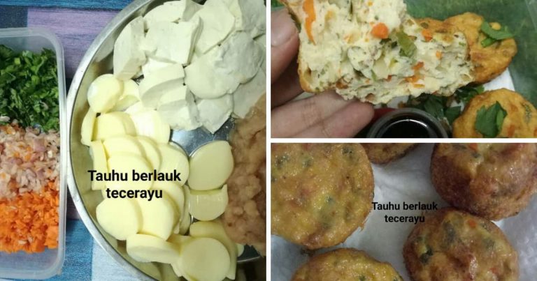 Tauhu Berlauk Super Duper Sedap Makan Cicah Dengan Sambal Kicap. Simple Je Cara Nak Buat!