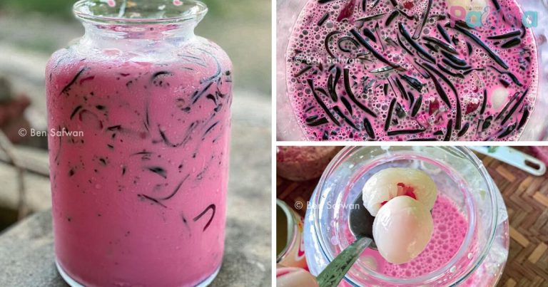 Air Bandung Laici Cincau Sedap Kaw Kaw, Paling Special, Rugi Tak Cuba!