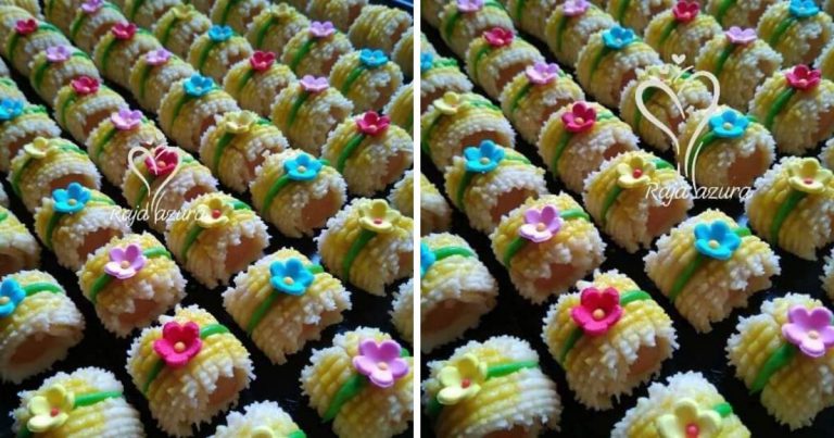 Resipi Tat Nenas Melaram, Nak Makan Tak Sampai Hati. Comel Betul!