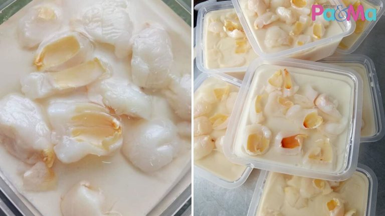 Puding Laici Berkuah Untuk Berbuka, Simple Tapi Super Sedap!
