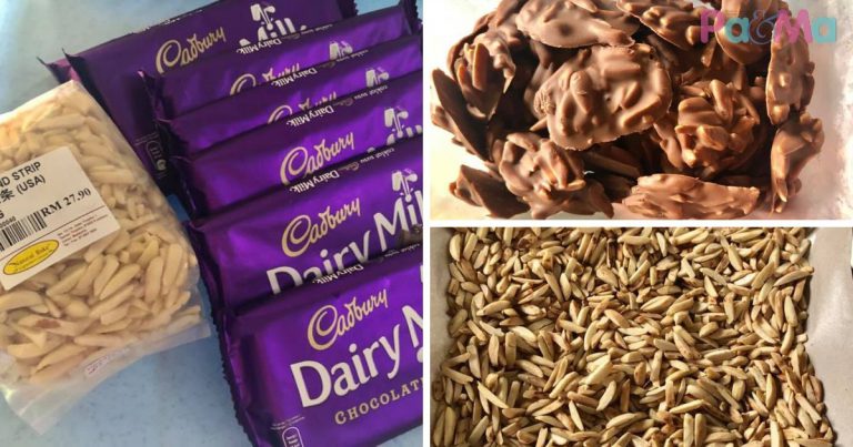 Coklat Cadbury Gantikan Coklat Masakan, Biskut Badam Ni Lagi Sedap & Awesome!